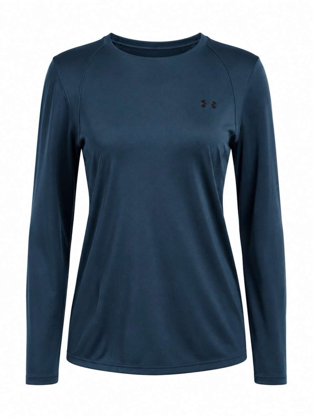 Under Armour Women's Long Sleeve Performance Tee - Navy Blue - Picture 1 of 9